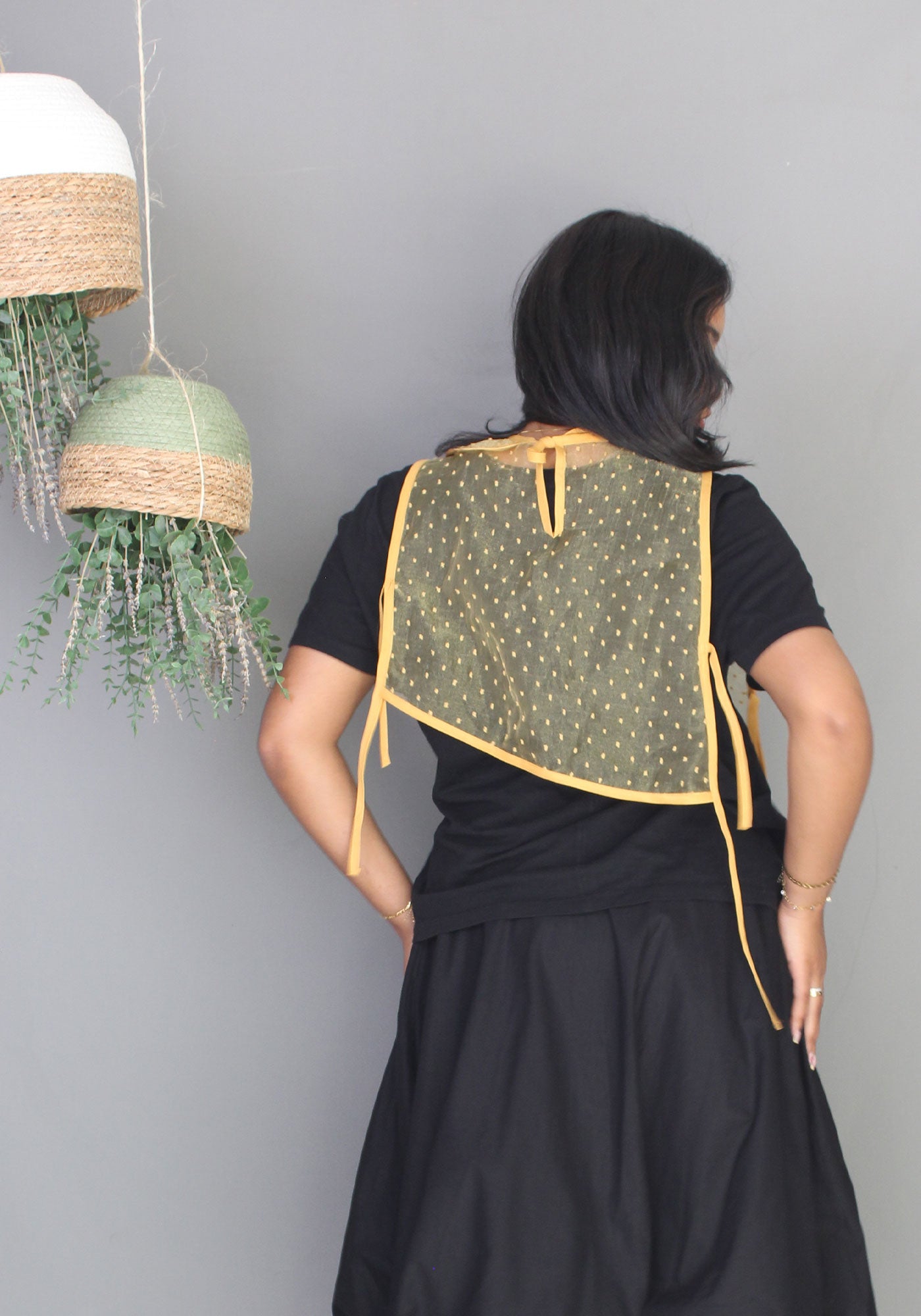 Sheer Vest - Yellow