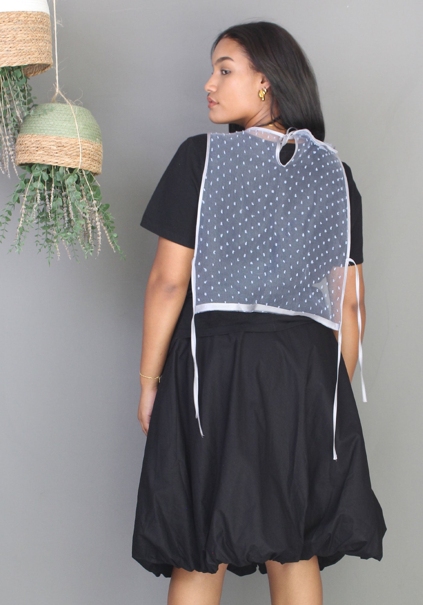 Sheer Vest - Blue