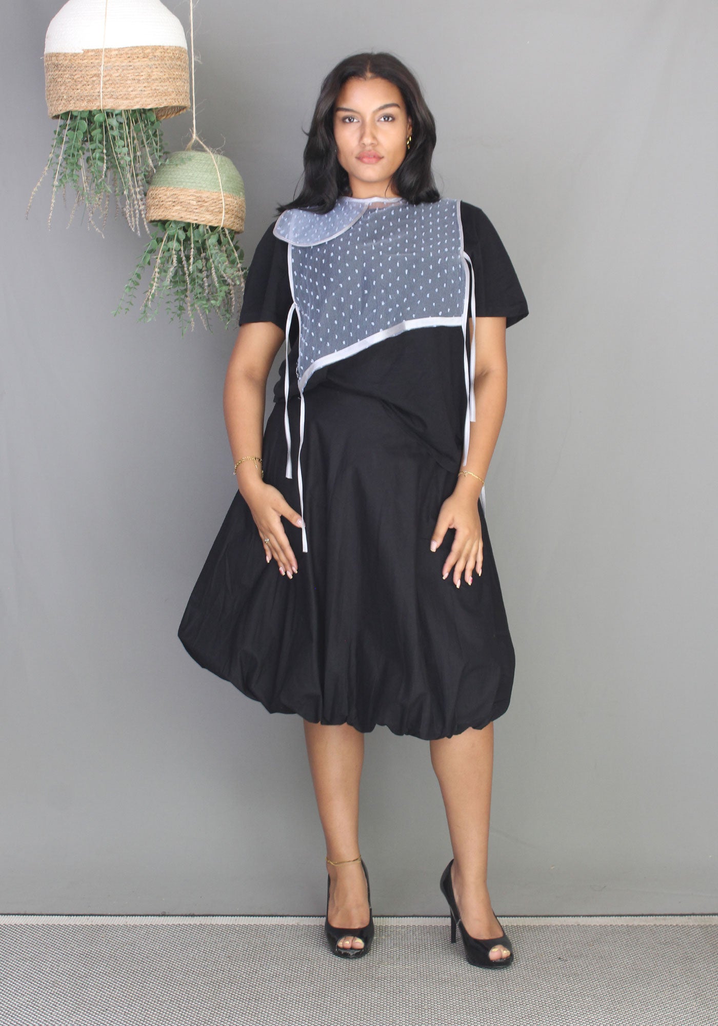 Sheer Vest - Blue