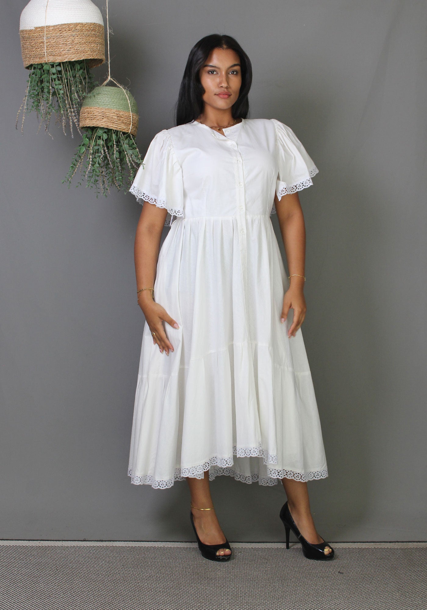 Sun Dress - Off White