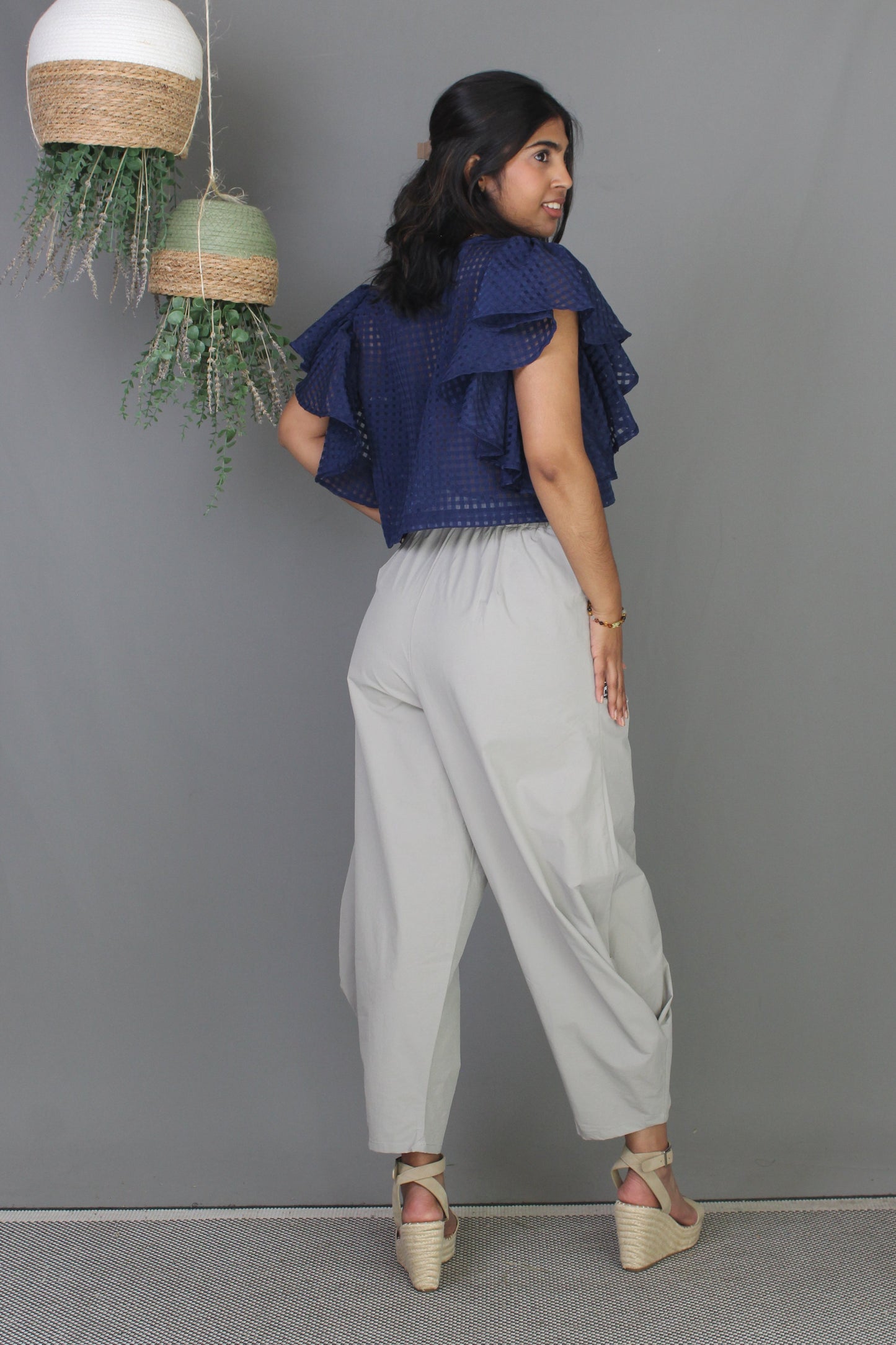 Parachute Pants - Light Grey