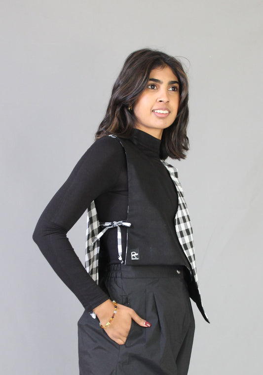 Redialle Vest - Gingham
