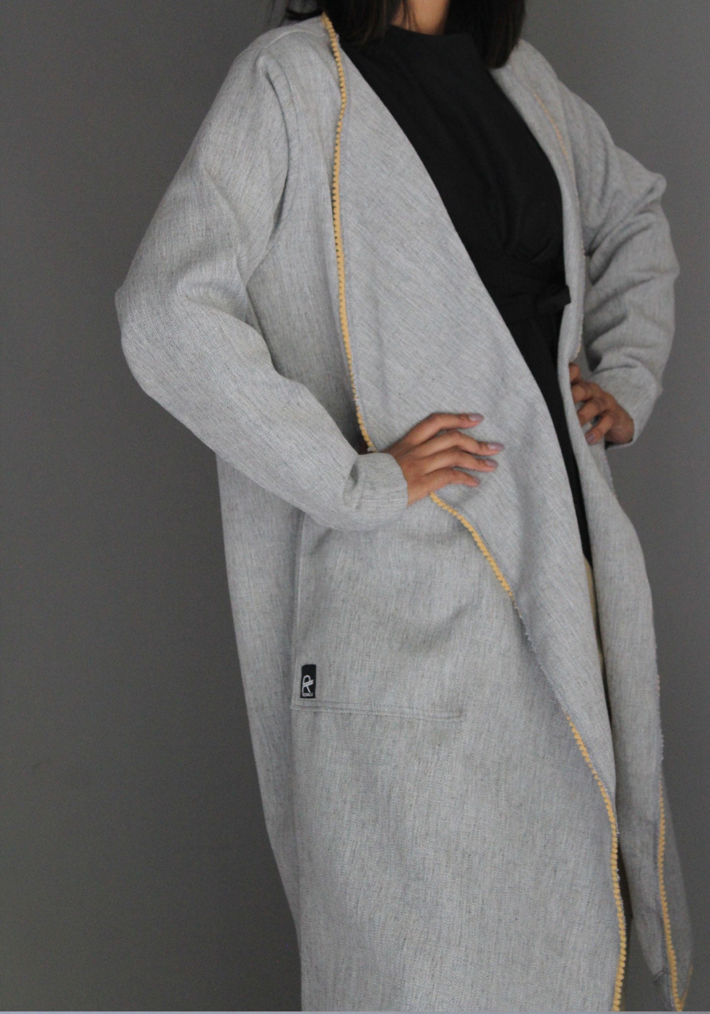 Relaxed Jacket - Grey Texture