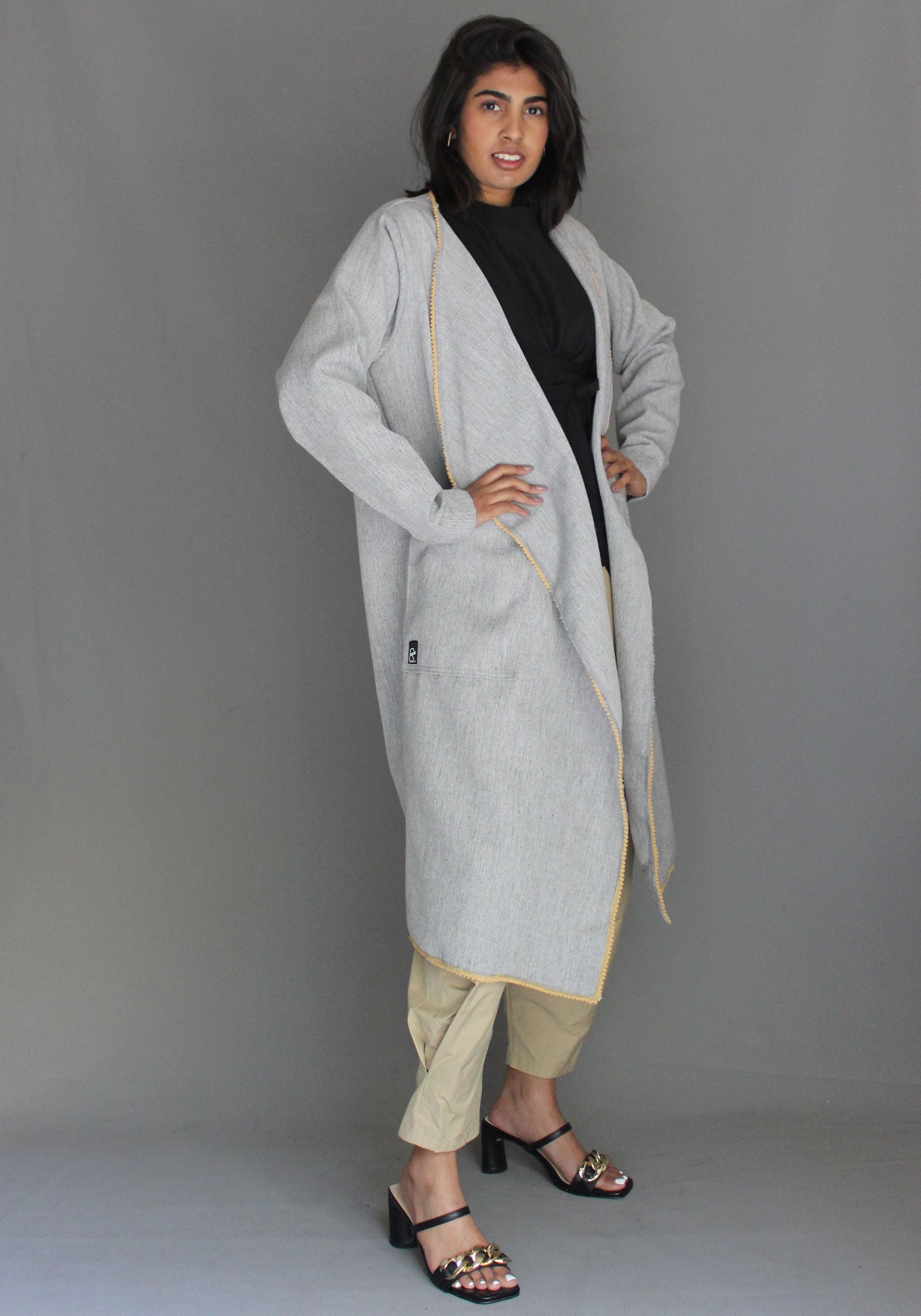 Relaxed Jacket - Grey Texture