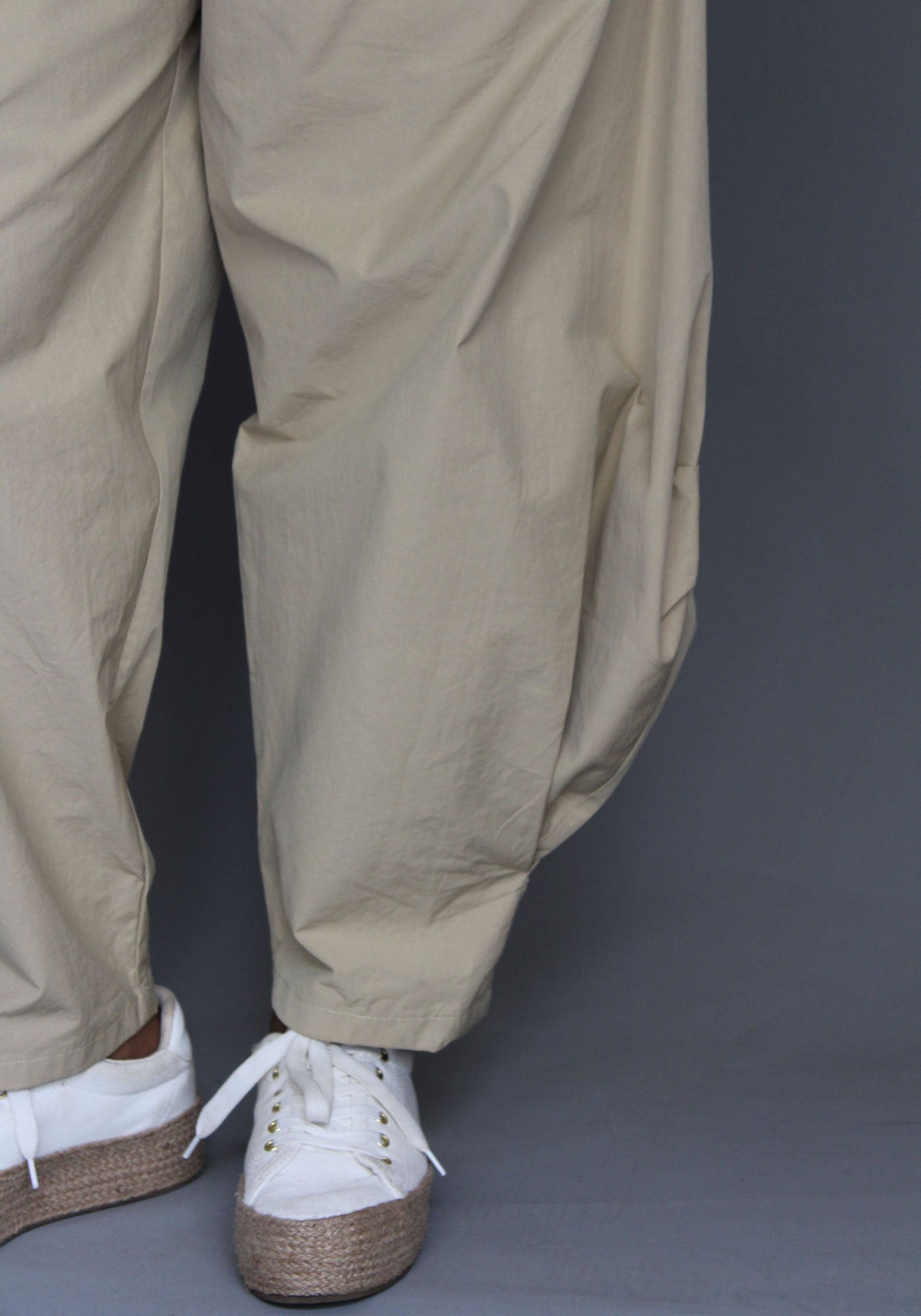 Parachute Pants - Beige