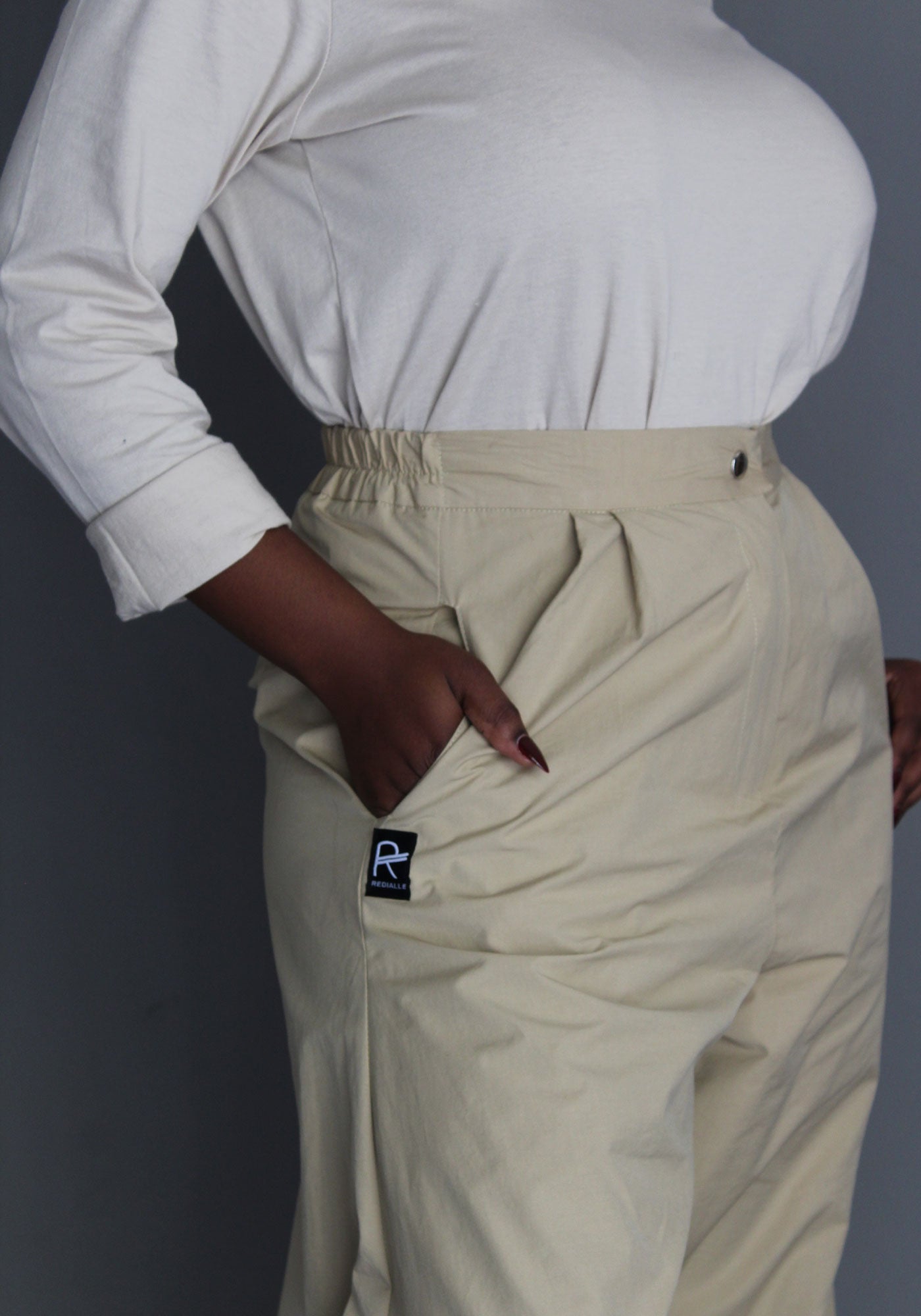 Parachute Pants - Beige