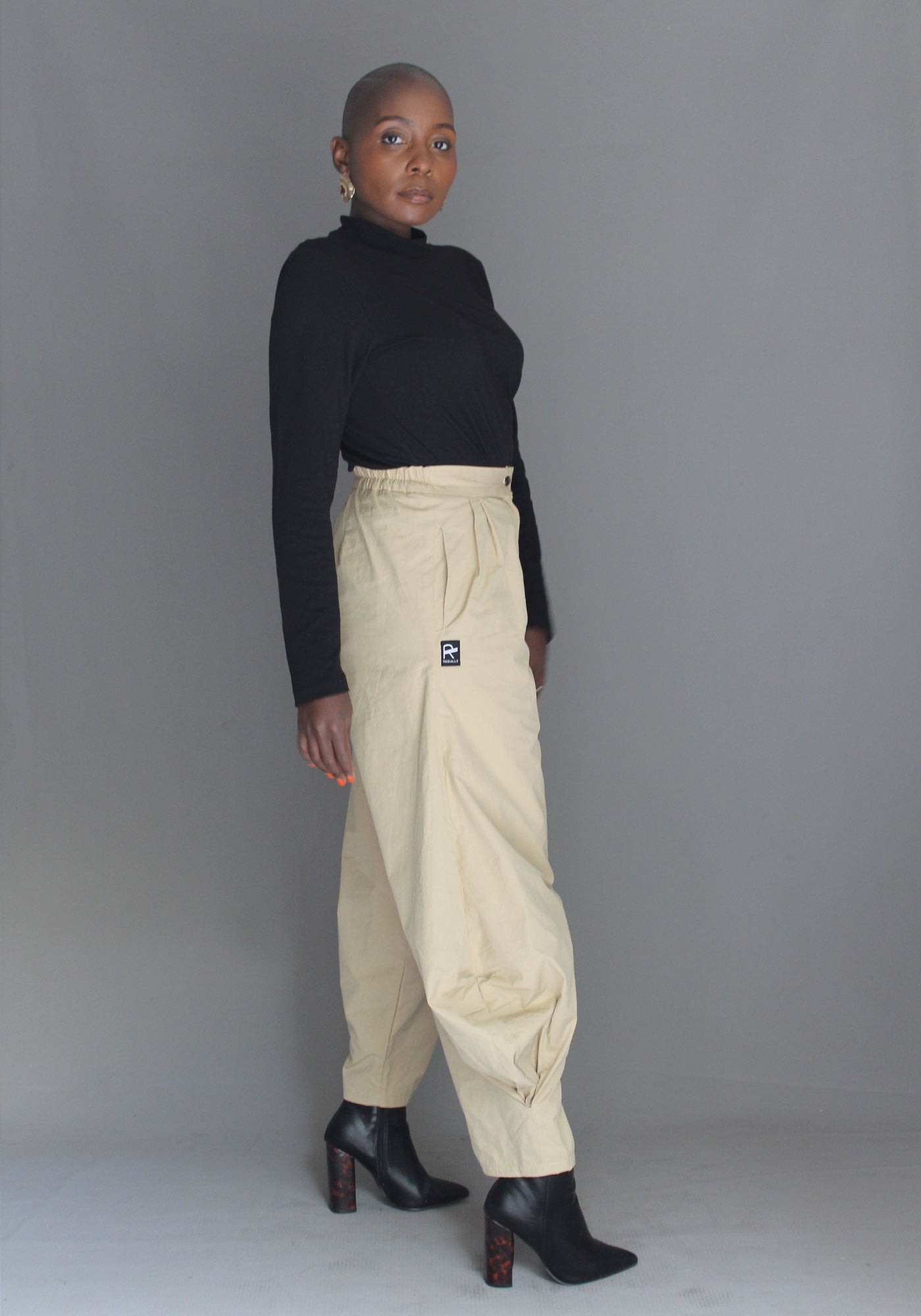 Parachute Pants - Beige