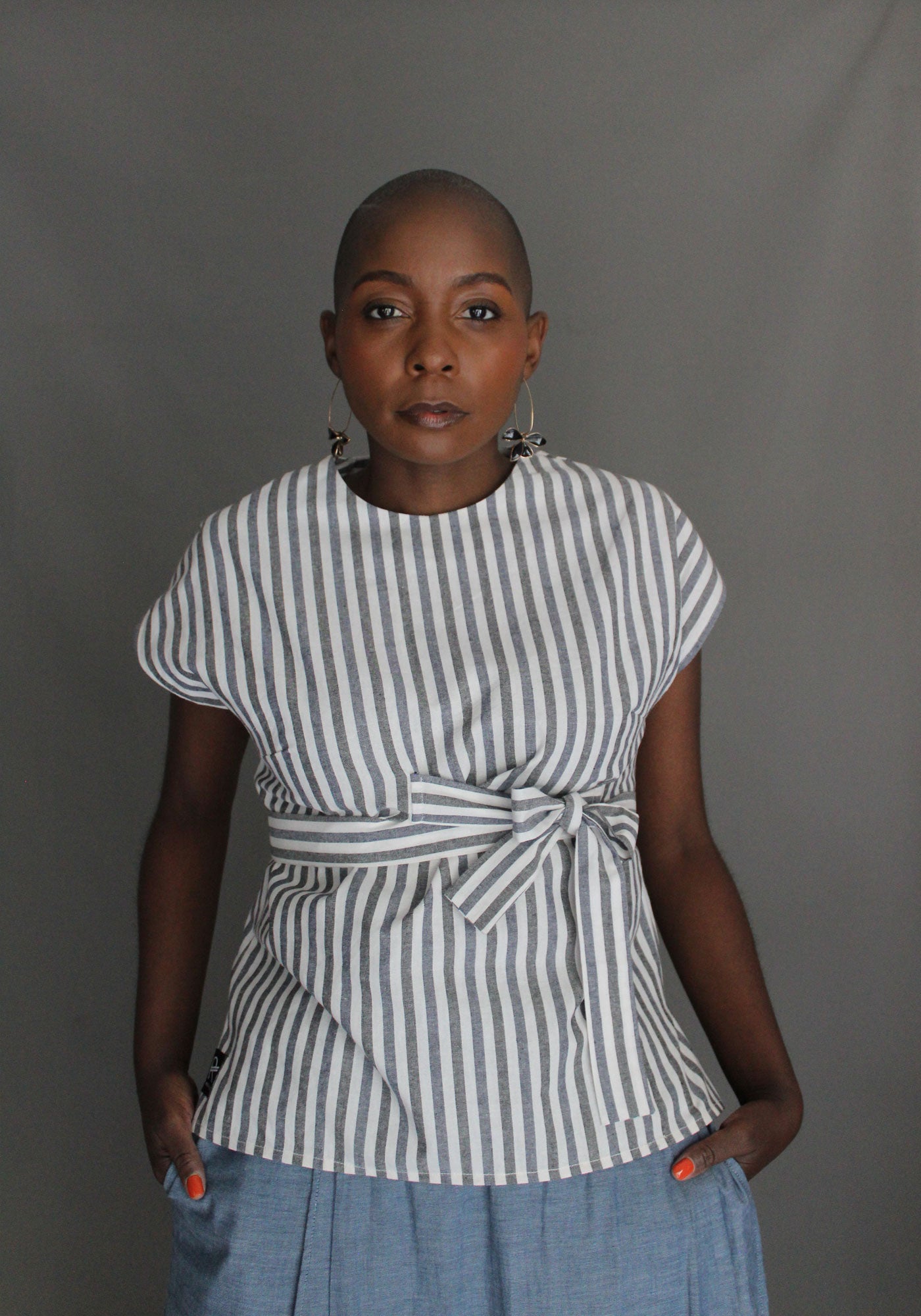 Tie Top - Striped
