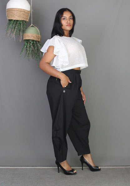 Sheer Top - White