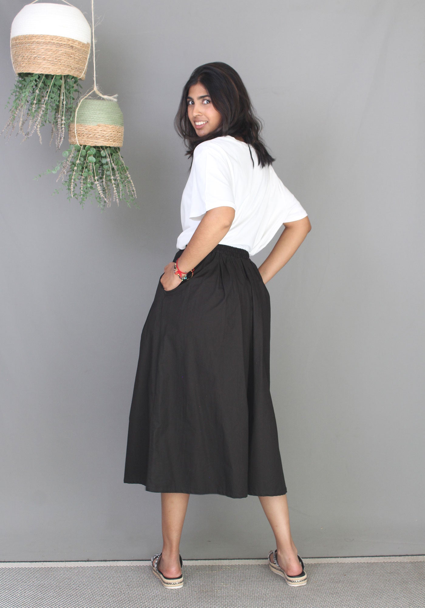 Cullote Pants - Black