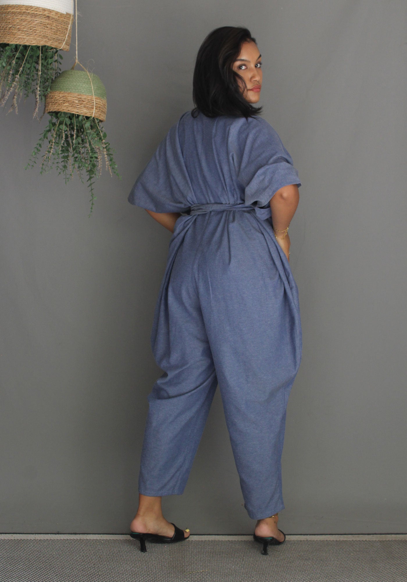 Parachute Jumpsuit - Chambray