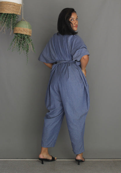 Parachute Jumpsuit - Chambray
