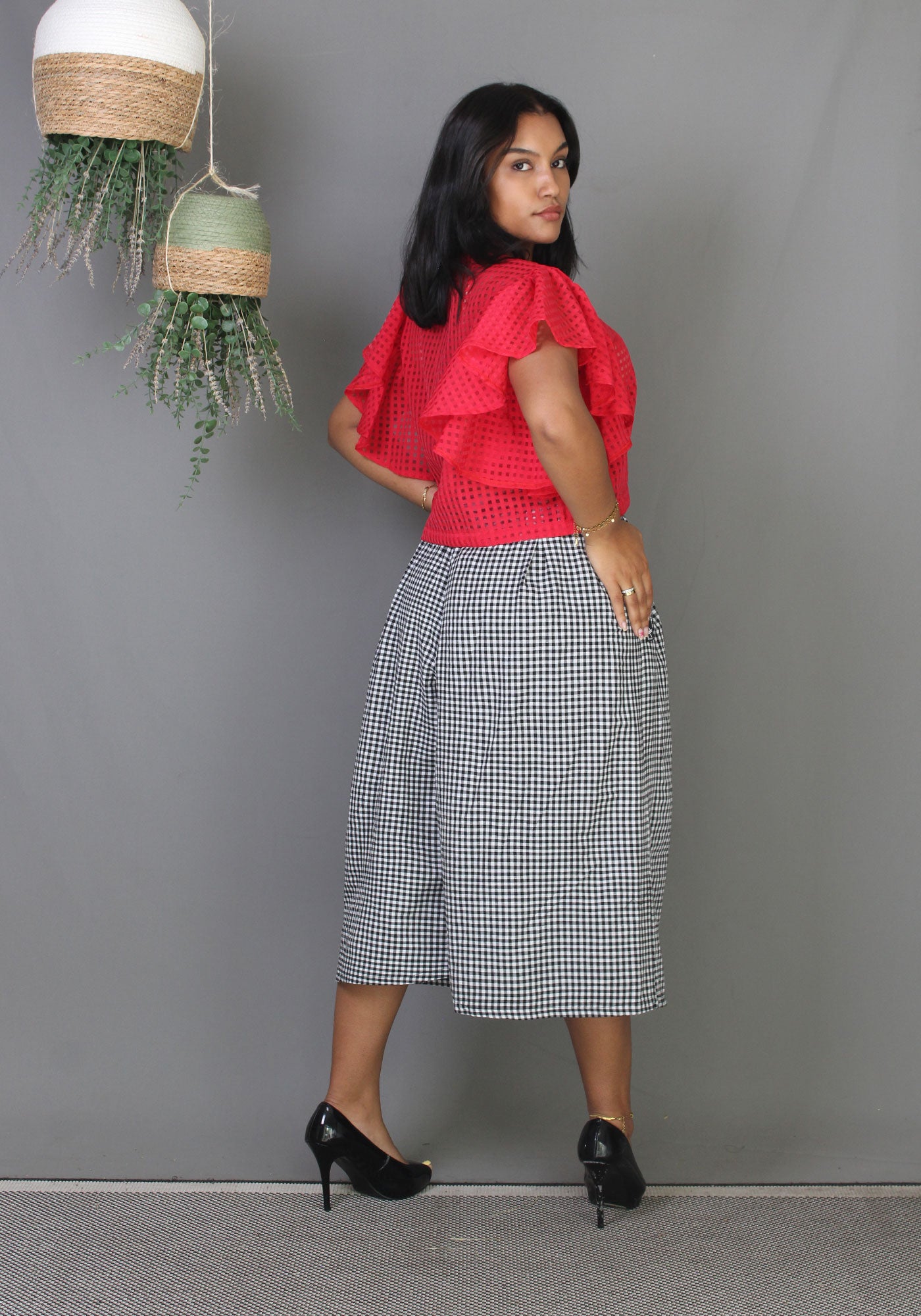 Cullote Pants - Gingham