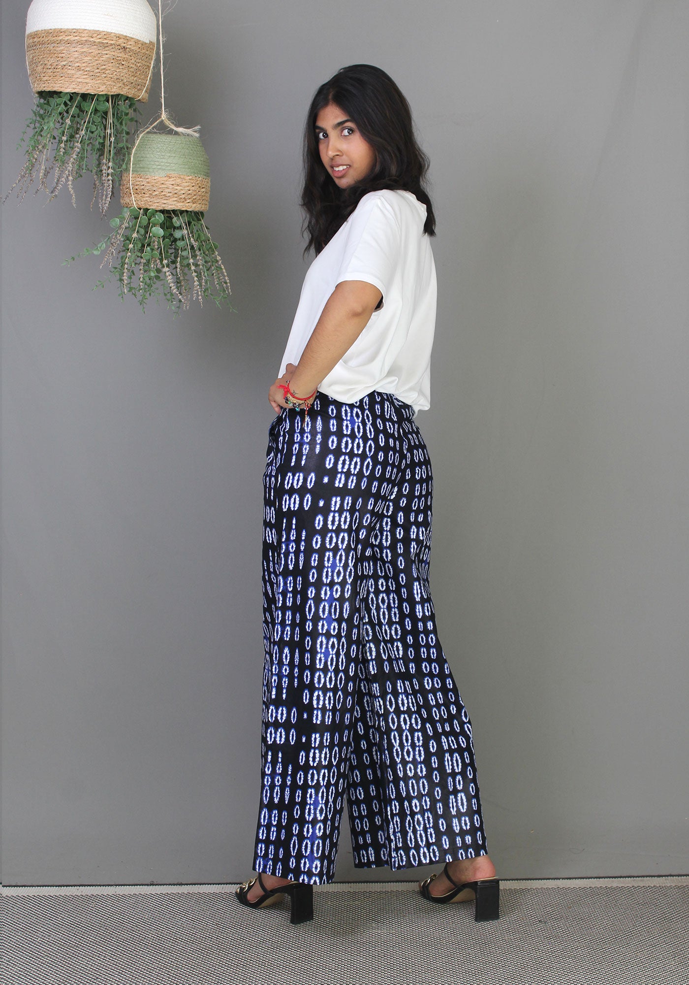 Tchoup Pants - Indigo Tie Dye