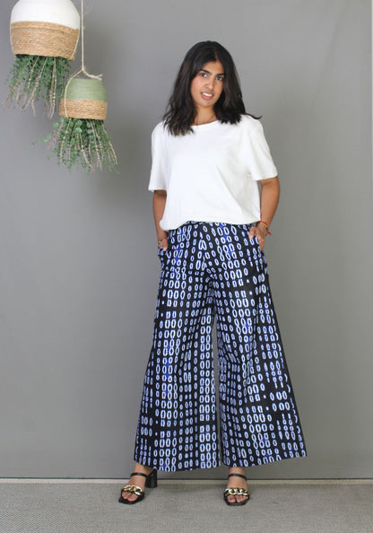 Tchoup Pants - Indigo Tie Dye