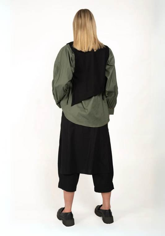 Olive Green Blouse