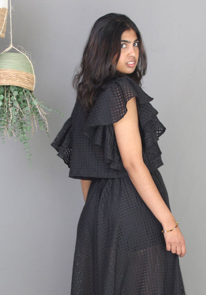 Sheer Top - Black