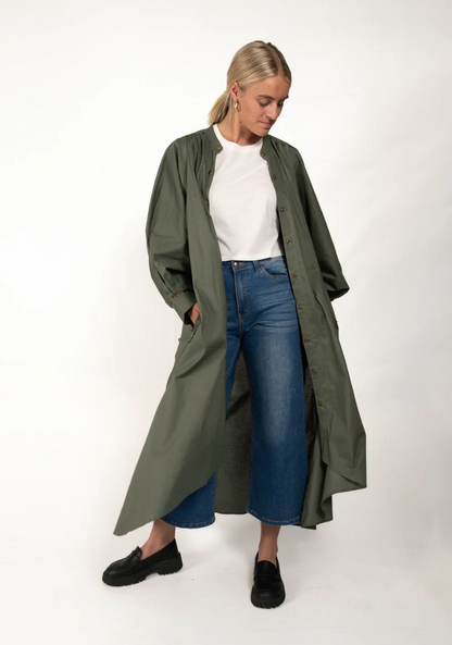 Olive Green Dress