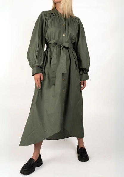 Olive Green Dress