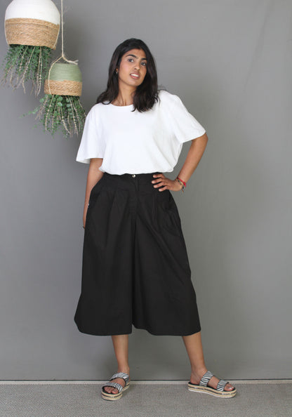 Cullote Pants - Black