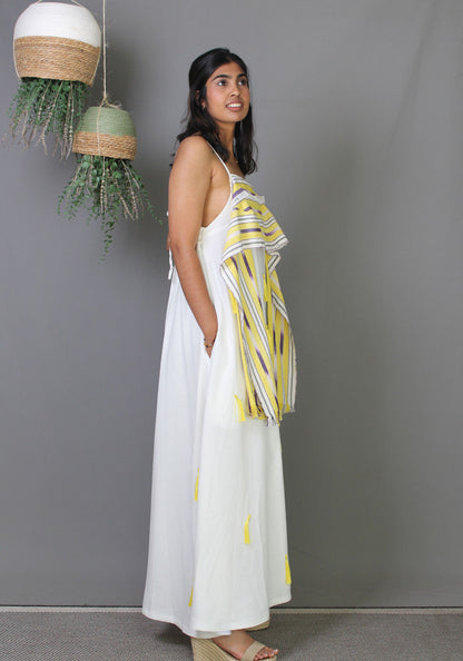 DanFini Dress - White (tassels)