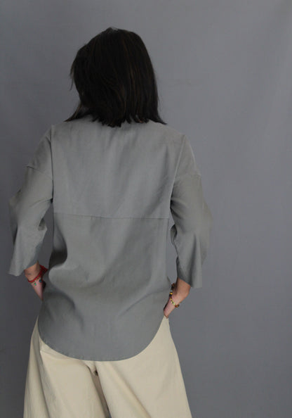 Shirt Blouse - Olive Green