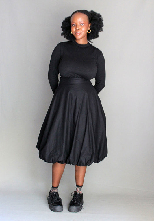 Bubble Skirt - Black