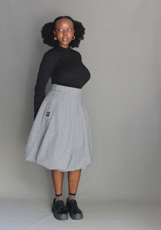 Bubble Skirt - Gingham