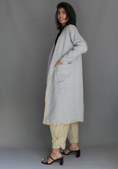 Relaxed Jacket - Grey Texture