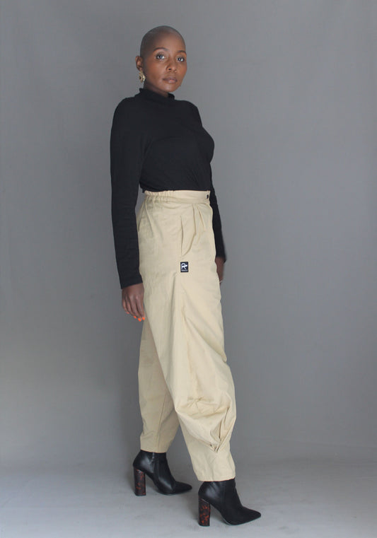 Parachute Pants - Beige