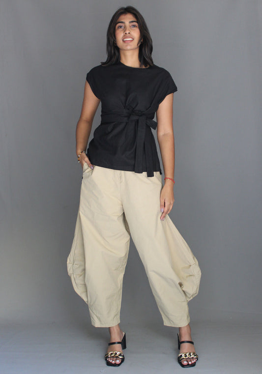 Tie Top - Black